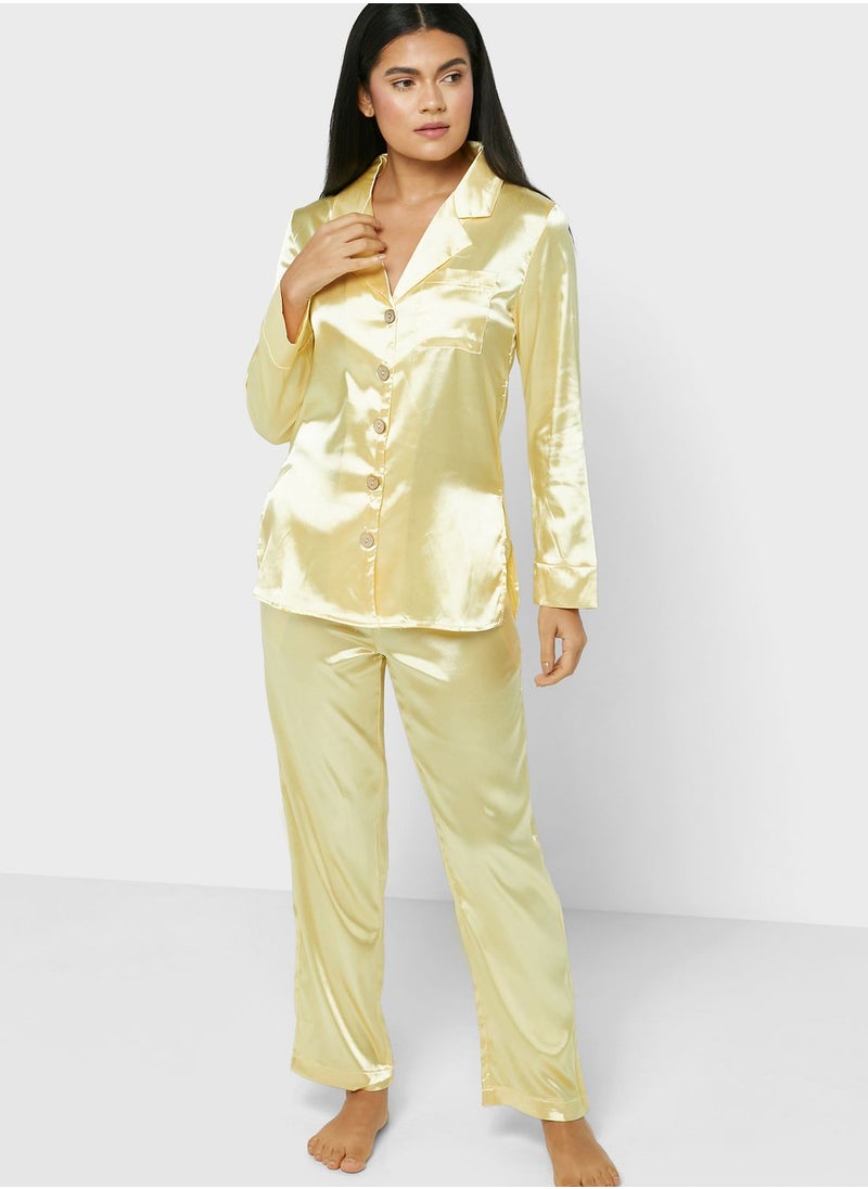 Basic Pyjama Pants Set