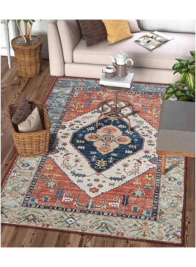 KLNAMAEAAN American Style Anti Slip Rugs Soft Modern Carpets 200X300 CM (Drop Plastic Crystal Velvet)  - Image 2