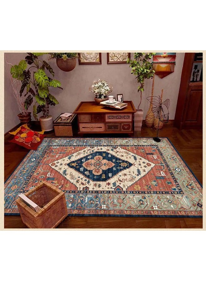 KLNAMAEAAN American Style Anti Slip Rugs Soft Modern Carpets 200X300 CM (Drop Plastic Crystal Velvet)  - Image 3