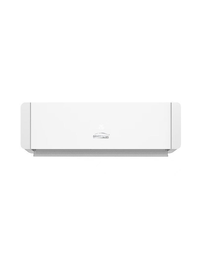 Generaltec 1 Ton Inverter Split Air Conditioner 12000 BTU | T3 Rotary DC Inverter Compressor for UAE Heat, Energy Saving AC, Turbo Cooling, 4D Air Flow, Golden Fin, Low Noise Model GSIAC12IN3S | 5 Years Full Warranty & 10 Years Compressor Warranty 1600 W GSIAC12IN3S White - Image 1
