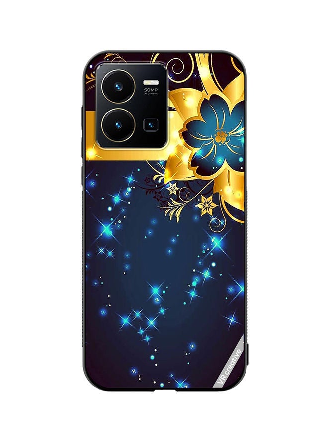 Protective Case Cover For Vivo Y35 Flower Design Multicolour