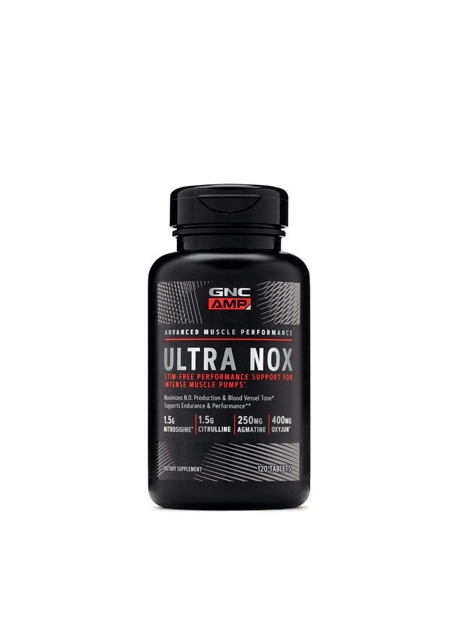 GNC AMP Ultra Nox | Supports Endurance & Performance | Stim-Free | 120 Count - Image 1