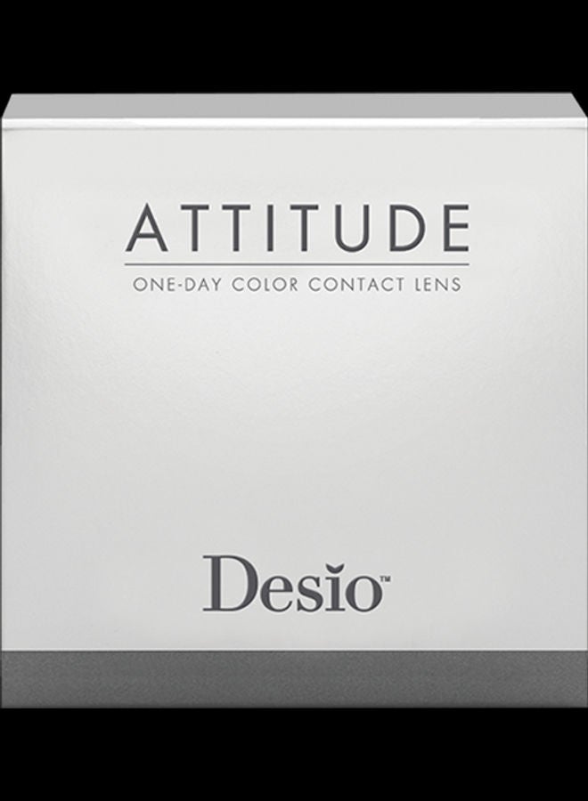 ديسيو عدسات لاصقة يومية من أتتيتود - أزرق رومانسي - Image 2