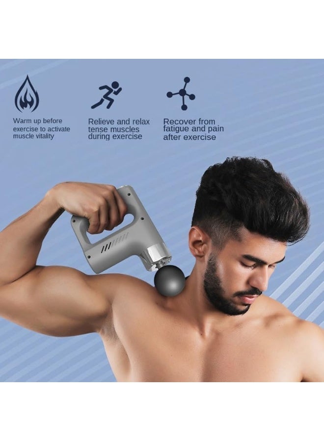 Original Portable Mini Massage Gun – Electric Muscle Relaxation Massager for Fitness & Physical Health - Image 3