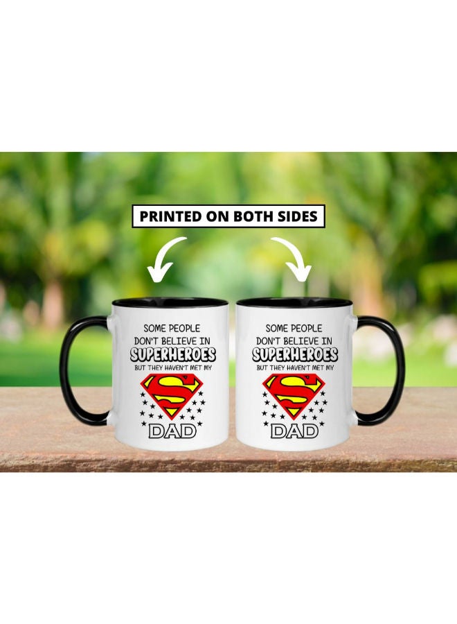 MEC Super Hero dad Coffee Mug Tea Cup 11oz - Image 2