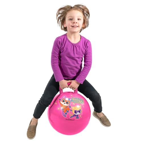 Hedstrom Hopper Ball Jumping Ball for Kids 15 Inch SuperKitties - Image 5