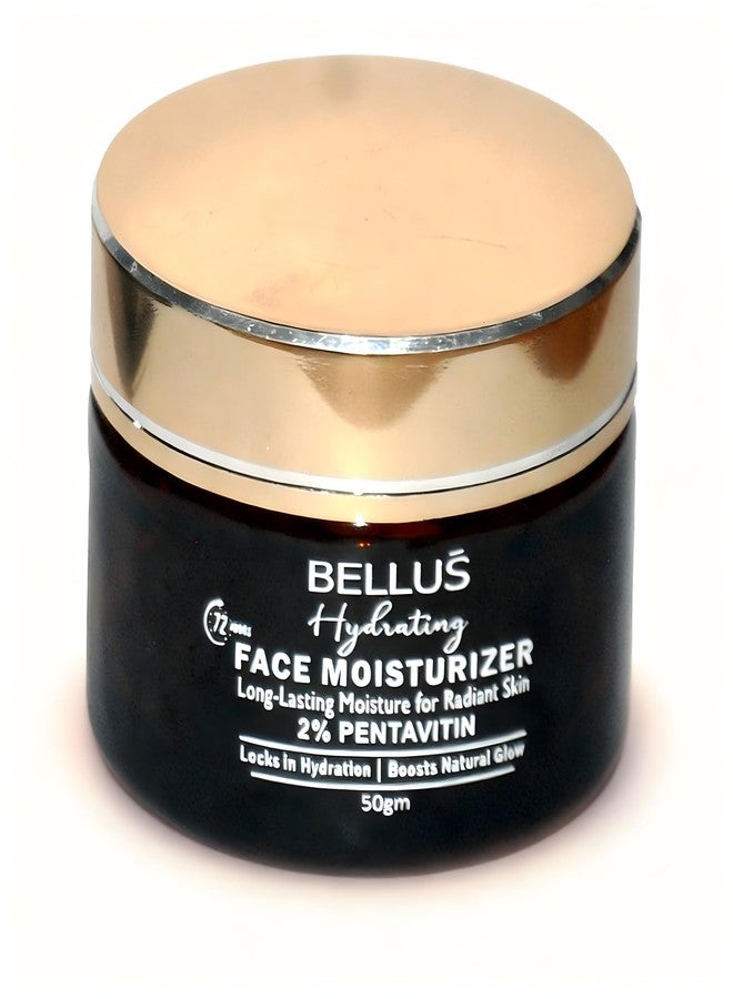 Bellus 72-Hour Face Moisturizer | Deep Hydration & Glow | Lightweight & Non-Sticky | 50g - Image 1