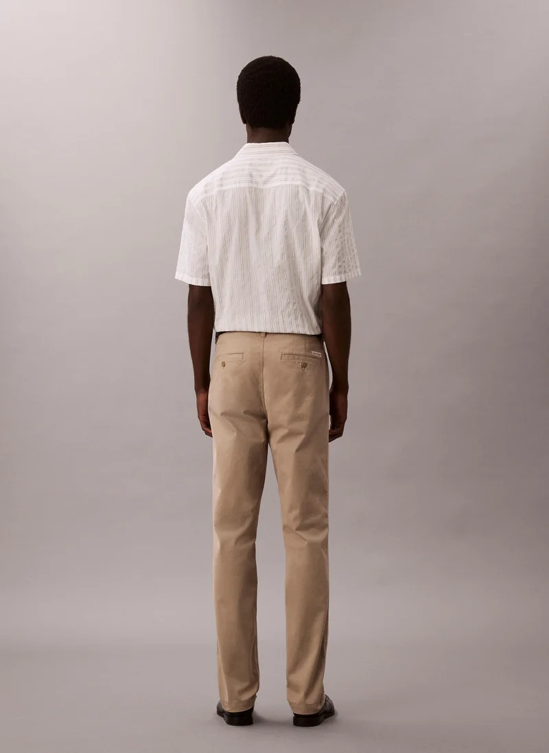 Calvin Klein Jeans Slim Twill Chino Trousers