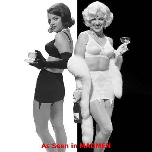 Rago Style 1359 | Open Bottom Girdle Firm Control | XS–8X | Made in USA | Waist, Hip & Tummy Shaper | Six Garters | White / 6X/42 - Image 4