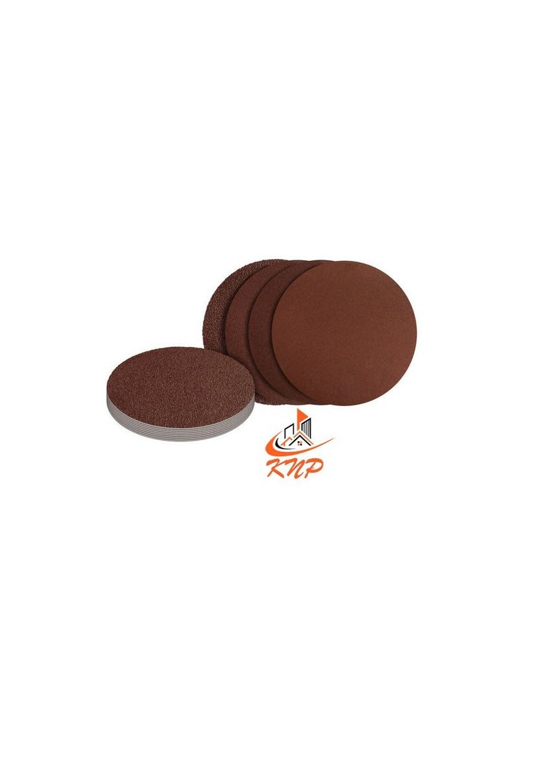 KNP Velcro Sanding Disc 180mm - 5pcs 80G - Image 1