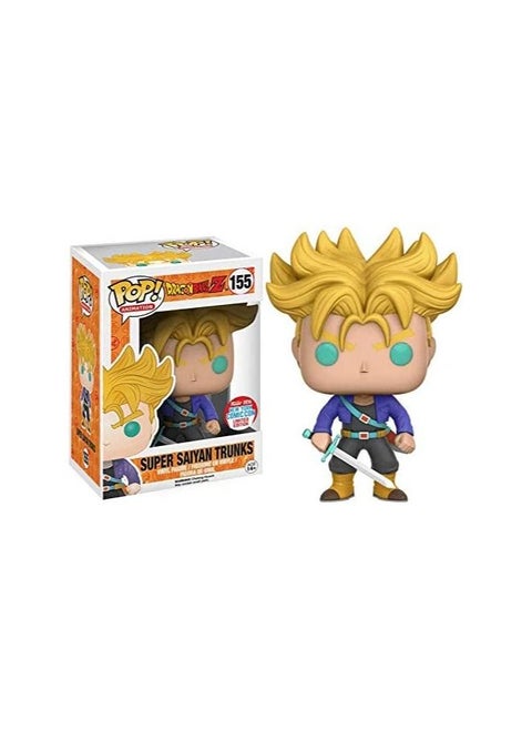 Funko POP! Super Saiyan Trunks Dragonball Z DBZ #155 NYCC Limited
