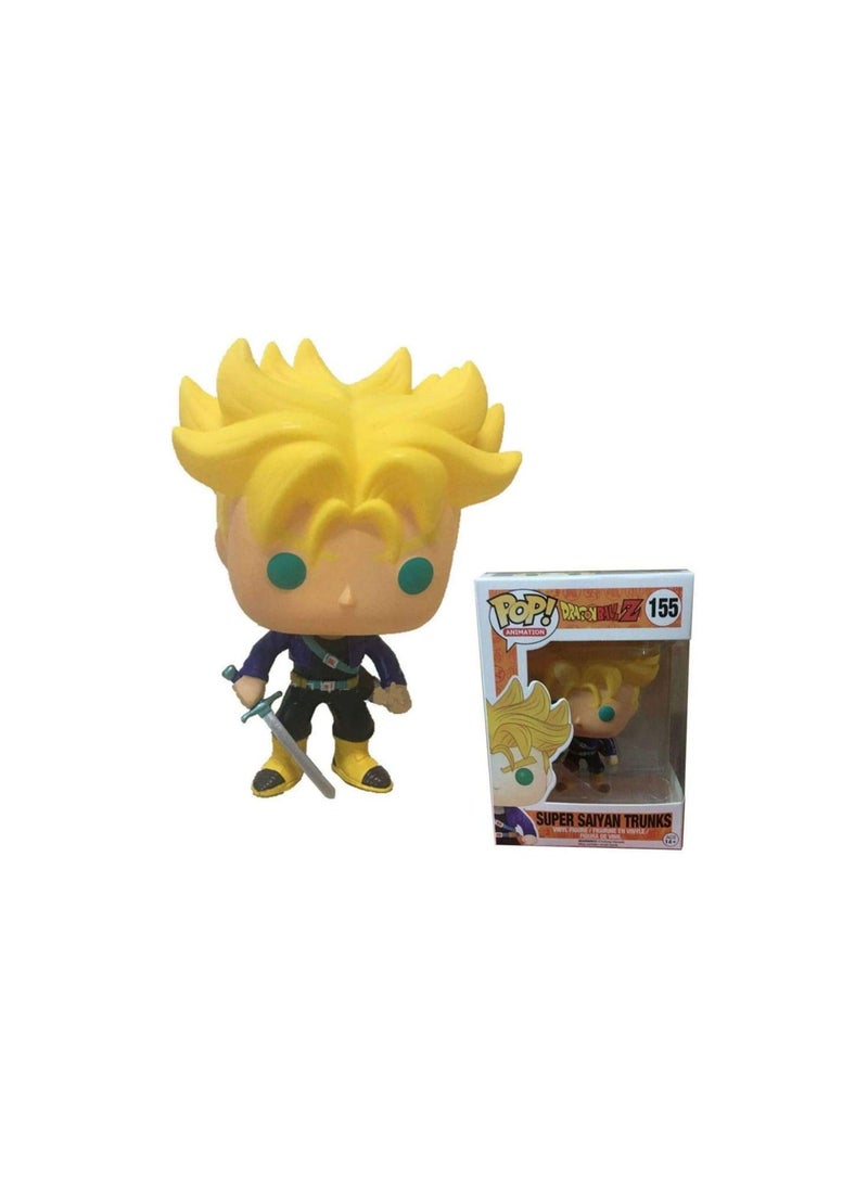 Funko POP! Super Saiyan Trunks Dragonball Z DBZ #155 NYCC Limited