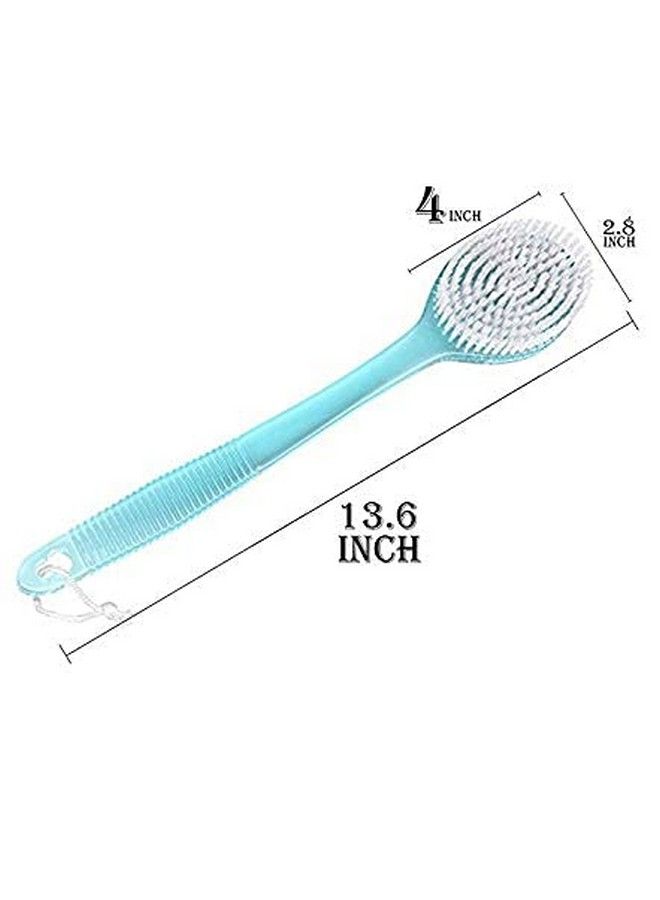 Ekan Long Handel Baping Bath Brush Back Scrub Soft Nylon Bristles Brushing Removes Dead Skin Loofah For Men & Women 20 Grams Pack Of 1 (Color May Vary) - Image 3