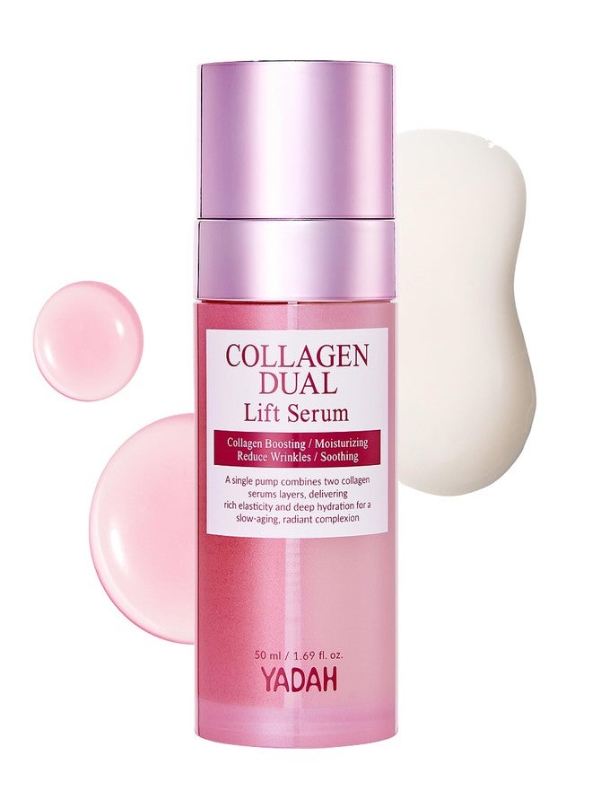 YADAH Collagen Dual Lift Serum 1.69 fl oz - Triple Collagen Firming Serum with Instant Lifting Deep Hydration.Hyaluronic acid,Spilanthol - Image 1
