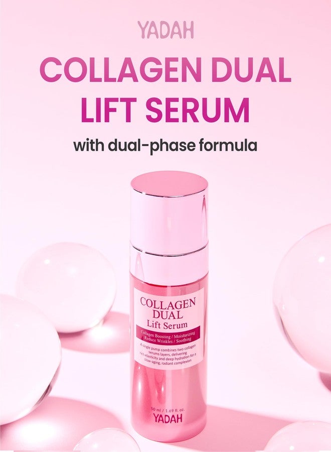 YADAH Collagen Dual Lift Serum 1.69 fl oz - Triple Collagen Firming Serum with Instant Lifting Deep Hydration.Hyaluronic acid,Spilanthol - Image 2