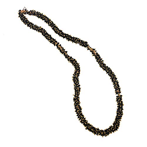 EmbroideryMaterial 3MM Black Loreal Charm Pearls Small Beads for Jewellery Making, Embroidery Work, Bracelet, Craft, Bag, DIY (1300 Pieces) - Image 2