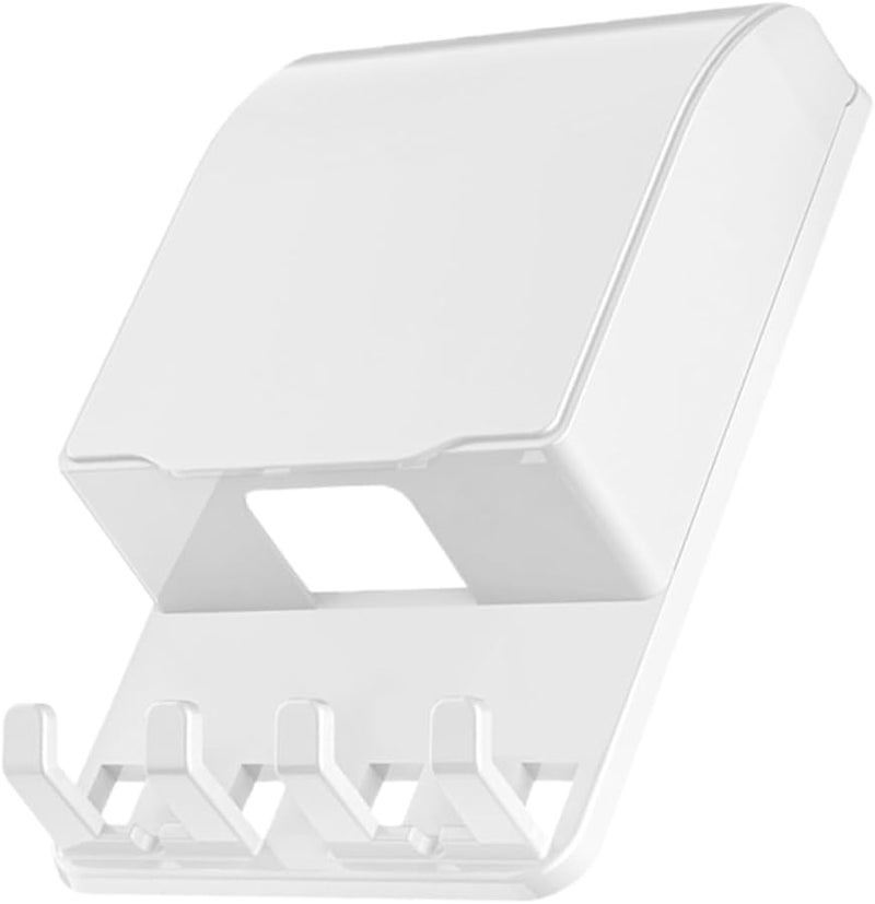 غطافة مخرج كهربائي مقاومة للطقس باللون الأبيض مع خطاف مدمج 16 30X9 90X4 20 سم - Image 1