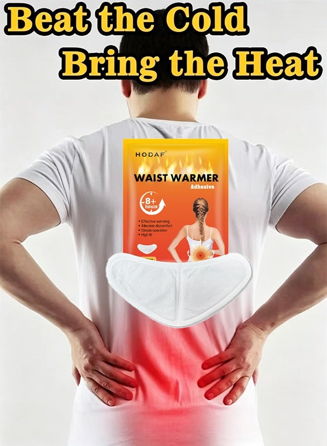 Hodaf Waist Warmer Adhesive, Disposable Hot Therapy Packs For Low back – Up To 8 Hours Of Heat Long Lasting & Discomfort Relief For Winter Outdoor Work, Sports Activities – 5 Piece - Image 2