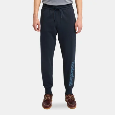 Timberland Men's Wordmark Logo Sweatpants