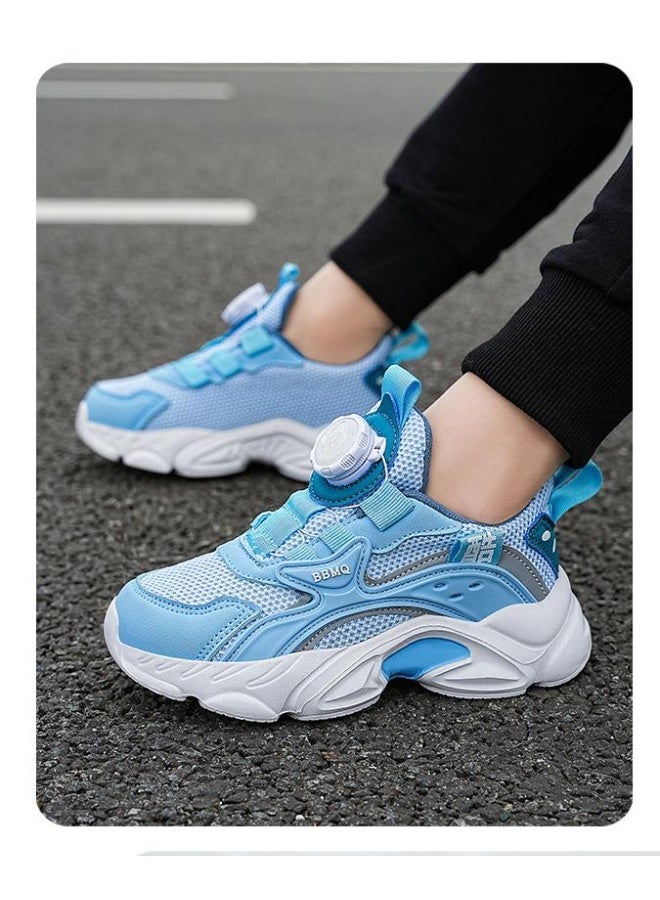 NIBEMINENT Children Shoes Boys Sneakers Fashion Mesh Breathable Kids Sports Casual Sneakers Running Tennis Shoes  Boy - Image 2