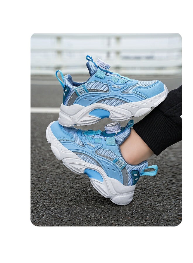 NIBEMINENT Children Shoes Boys Sneakers Fashion Mesh Breathable Kids Sports Casual Sneakers Running Tennis Shoes  Boy - Image 3