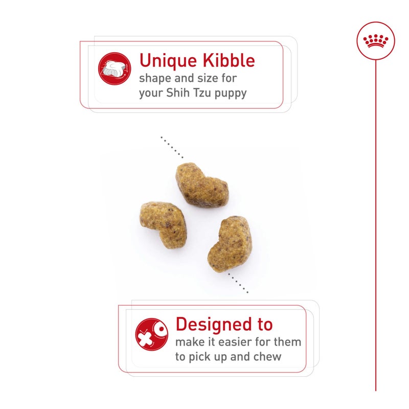 ROYAL CANIN طعام جاف للكلاب جرو من رويال كانين® لتغذية صحة السلالة® شيه تزو، 2.5 رطل - Image 2