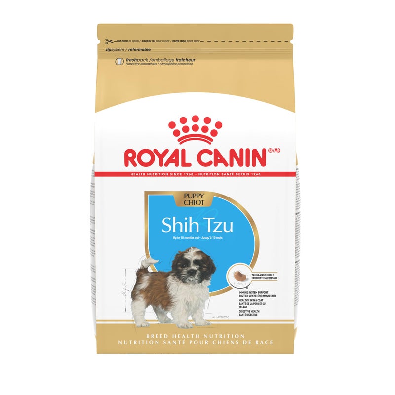 ROYAL CANIN طعام جاف للكلاب جرو من رويال كانين® لتغذية صحة السلالة® شيه تزو، 2.5 رطل - Image 1