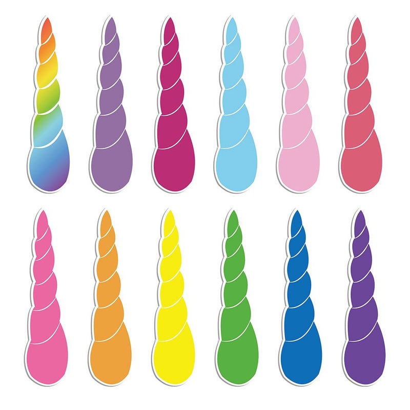 FEPITO Pin The Horn on Unicorn-game for Kids Birthday Party Game with 24 Horn Stickers Birthday Poster for Kids Unicorn-Birthday Girls Rainbow Party Favors Supplies Decoration Home Wall Decor Backdrop - Image 3