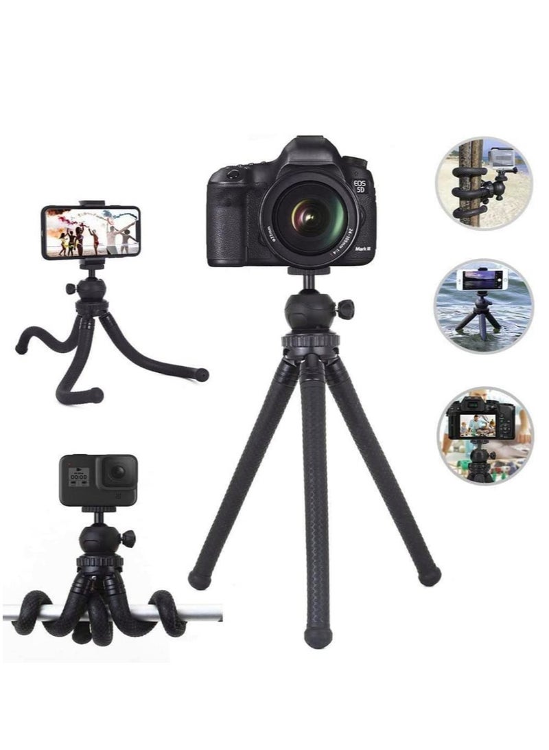 ELTRAZONE Premium Flexible Phone Tripod with Wireless Remote, Mini Tripod Stand for Camera GoPro/Mobile - Image 2