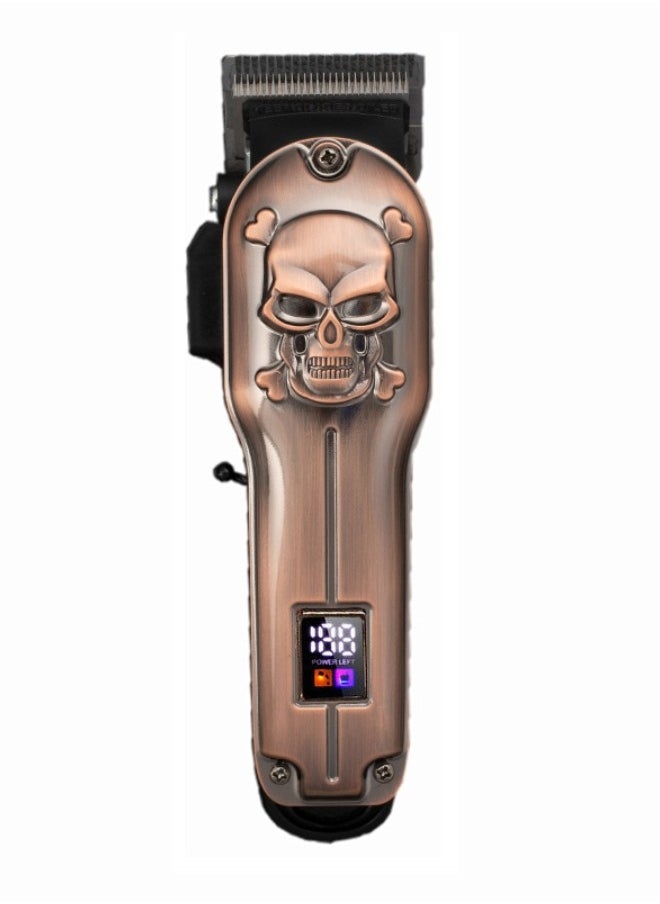 Ru syanl LCD Digital Display Hair Trimmer Electric Vintage Hair Clipper for Men  - Image 2