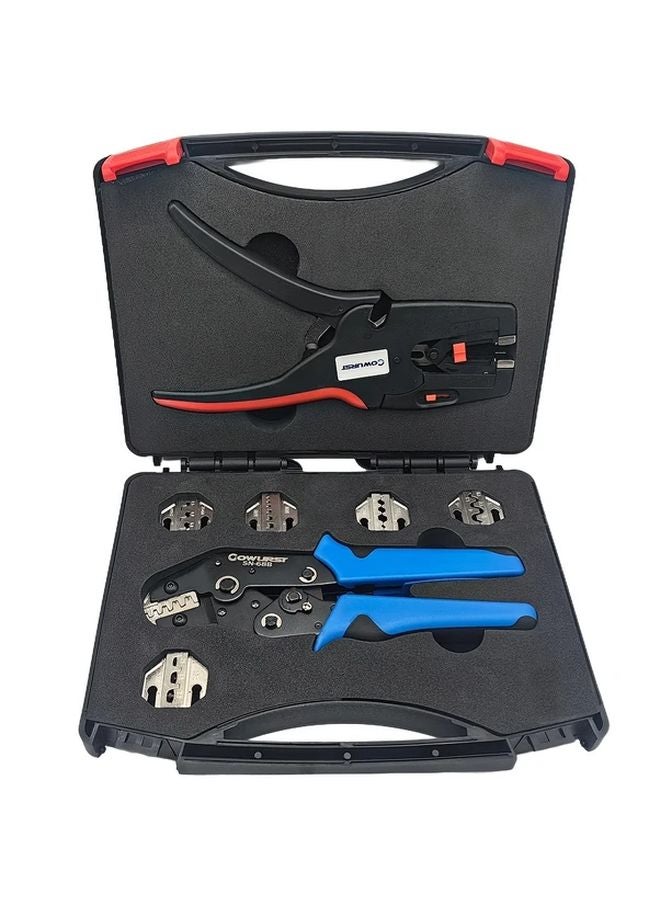 DuPont Terminal Crimping Pliers Set With Wire Stripper And Five Jaws XH2 5 3 96 Springs 6 3 Computer Plug In Crimp Kit - Image 1