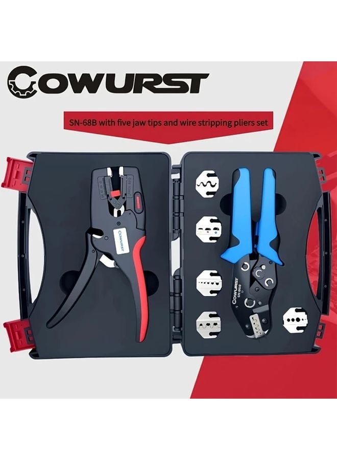 DuPont Terminal Crimping Pliers Set With Wire Stripper And Five Jaws XH2 5 3 96 Springs 6 3 Computer Plug In Crimp Kit - Image 2