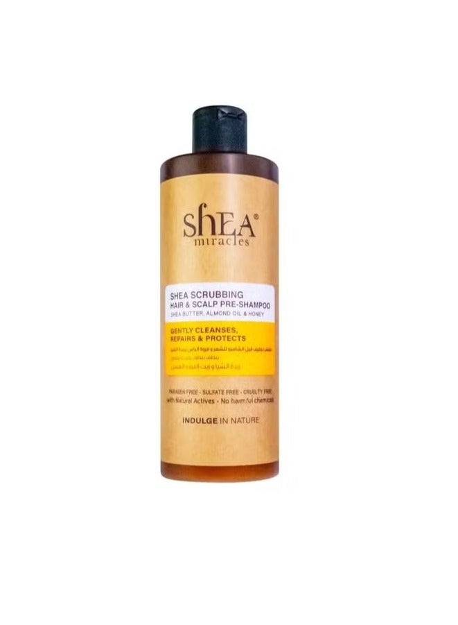 ShEA miracles Shea Scrubbing Hair And Scalp Pre Shampoo 300ml - Image 1