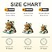 Jollitot Wooden Puzzles for Adults Pirate Cabin Wooden Puzzles 210 Pieces Unique Animal Shaped Wood Challenging Jigsaw Puzzles Gifts for Adults 134x129in - Image 4