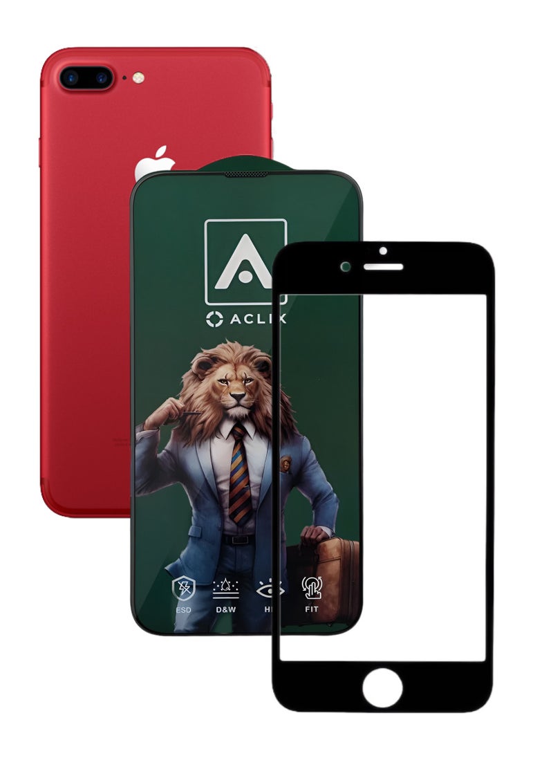 ACLIX Antistatic ESD Dustproof Premium Quality High Definition Tempered Glass Screen Protector Designed For iPhone 7 Plus - Image 1