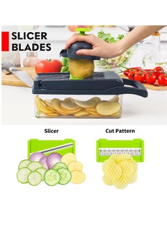 16 in 1 multi-function vegetable and fruit chopper, replaceable blade chopper, slicer set, suitable for home kitchen - pzsku/Z344308A2A0DA93485766Z/45/1741286193/758c06ff-08c3-4298-b902-4c22cfaba2f4