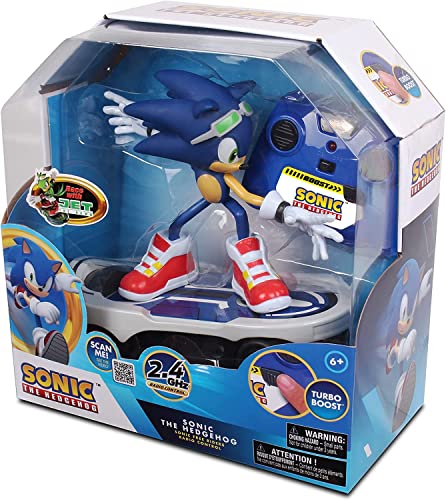NKOK Sonic NKOK Free Rider RC Turbo Boost Feature Goes from Fast to SuperFast Allows Children to Pretend to Drive and Have Fun at The Same Time for Ages 6 and up - Image 1