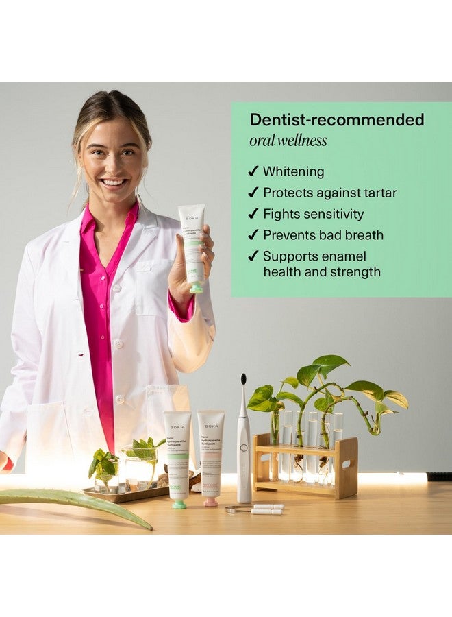 BOKA Boka Fluoride Free Toothpaste Nano Hydroxyapatite, Helps Remineralize, Appropriate for Sensitive Teeth, Whitening - for Adult, Kids Oral Care - Ela Mint Flavor, 4 Fl Oz 1Pk US Manufactured - Image 4