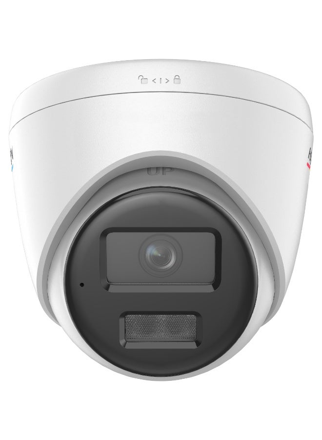 HIKVISION DS-2CD1347G3-LIU (2.8mm) 4MP ColorVu Fixed Turret Network Camera, H.265+, Built-in Mic, Smart Hybrid Light (White Light/IR, 30m), IP67 Outdoor, PoE, 1/3″ CMOS Sensor, 120dB WDR, 3D DNR, Motion Detection, Metal Housing | DS-2CD1347G3-LIU - Image 2
