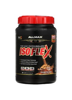 Allmax ALLMAX, ISOFLEX®, Pure Whey Protein Isolate, Caramel Macchiato, 2 lbs (907 g)  - Image 1