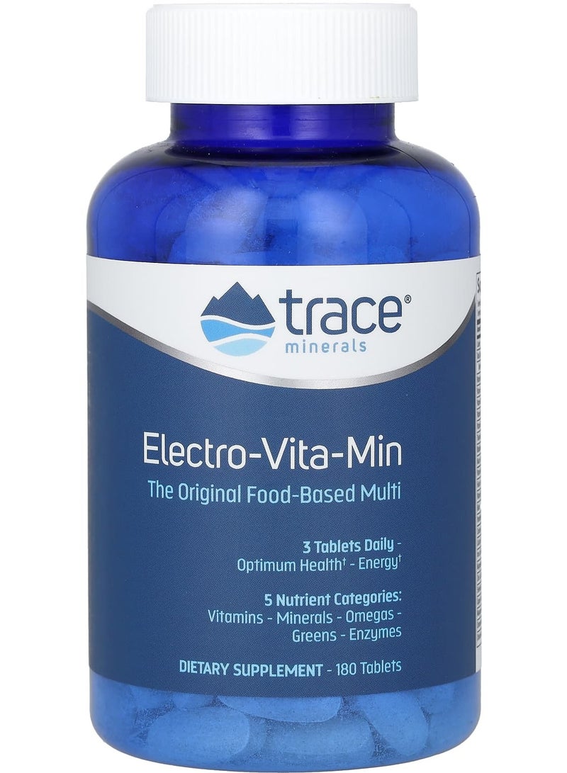 Trace Minerals Electro-Vita-Min, 180 Tablets