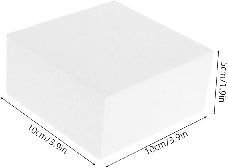 YOSADIER 20pcs Craft Foam Blocks for Floral Arrangements Square Foam Squares for Projects Crafting Supplies Bricks for Creative Designs and Events - Image 2