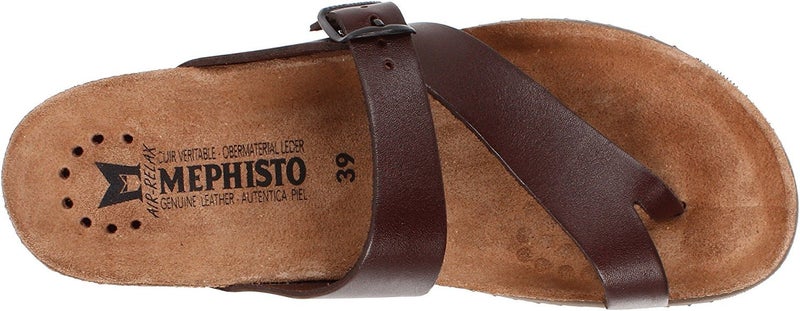 Mephisto Women's Helen Sandals Dark Brown Leather 37 (US Women's 7) - Image 5