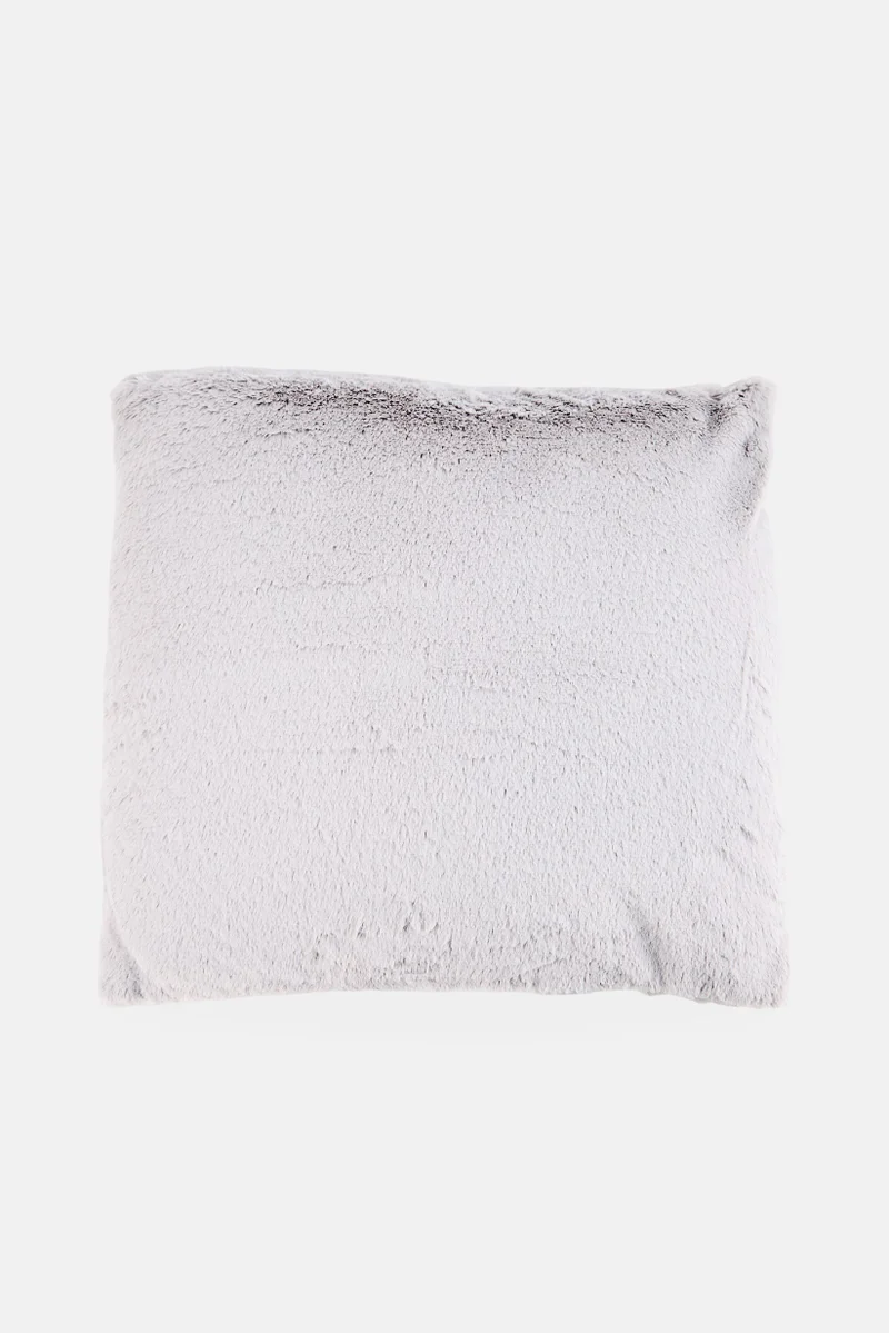 موي موتشو غطاء وسادة مربع قابل للإزالة بنقش رمادي