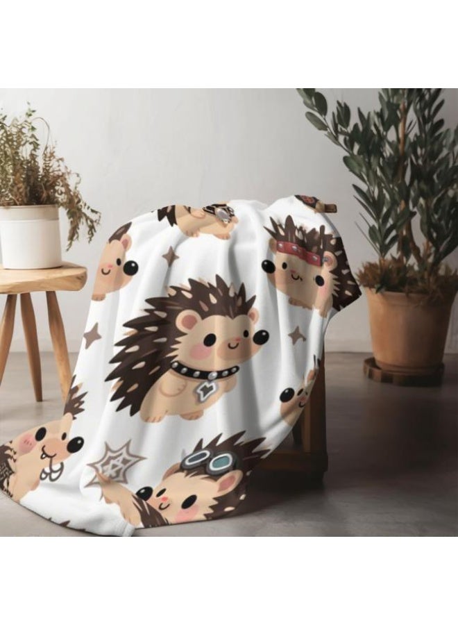 عام بطانية رقيقة من الفانيلا الكرتونية للأطفال والرضع (دافئة ومريحة، ومناسبة للنوم والألعاب) 70 سم * 100 سم - Image 5