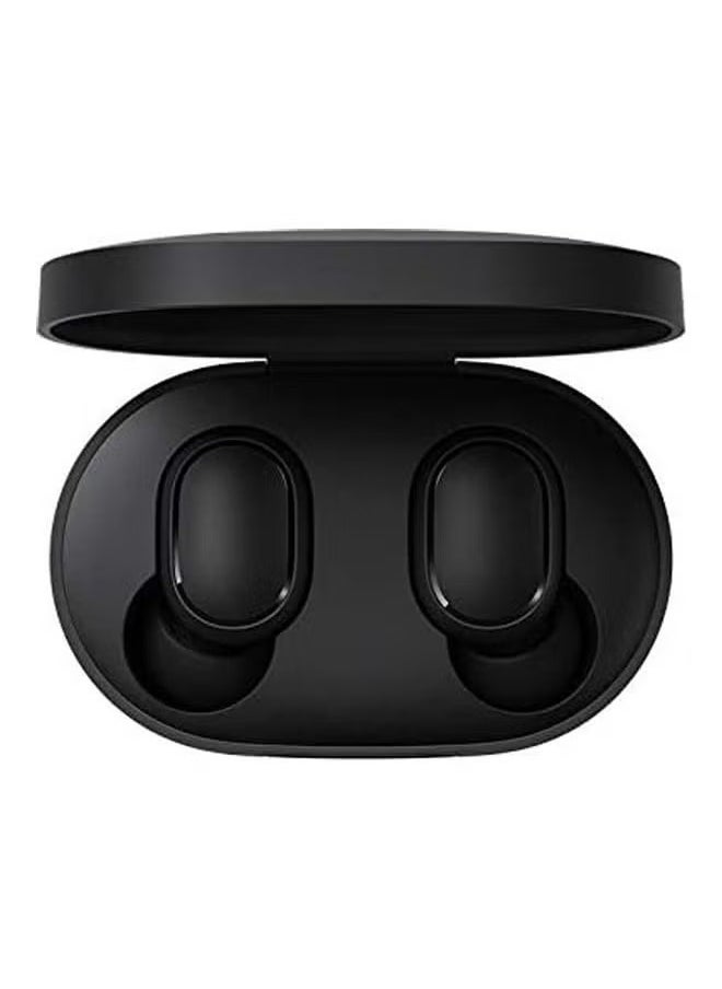 Generic - Wireless In-Ear Earbuds with Mic & Charging Case – Black | High-Performance Airdots with Deep Bass, Bluetooth 5.0, Long Battery Life - Image 1