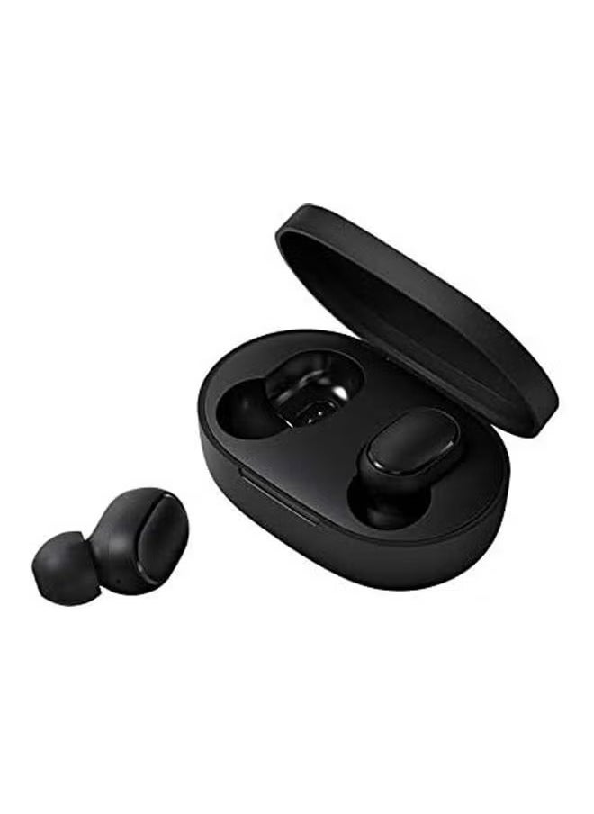 Generic - Wireless In-Ear Earbuds with Mic & Charging Case – Black | High-Performance Airdots with Deep Bass, Bluetooth 5.0, Long Battery Life - Image 1