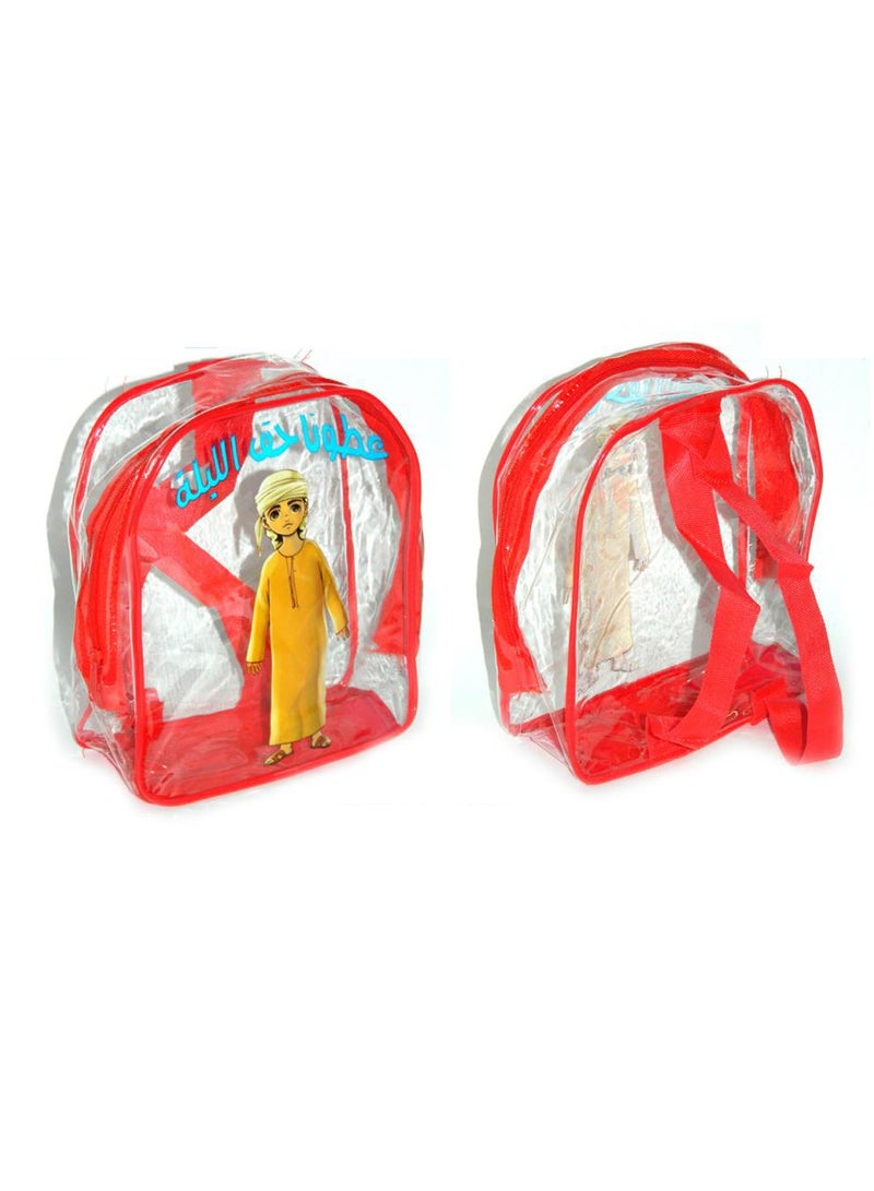 PARTY FUN Nylon Gift Bag 19x15x7cm, Boy Theme, Set of 12 Wrap Your Gifts with Playful Elegance  - Image 1