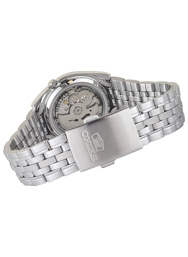 Seiko - Classic 21 Jewels 37 mm Stainless Steel Watch for Men SNK355K1 - Image 1