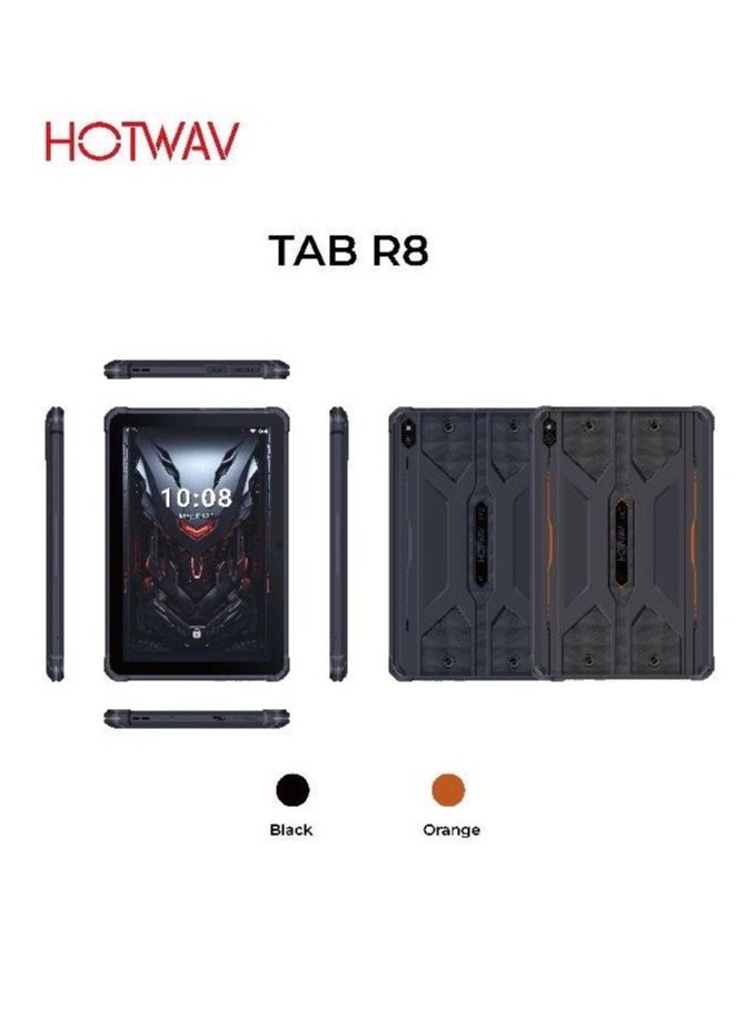 HOTWAV - R8 Smart Tablet 10.1 Inch Display 4+8=12GB RAM 128GB ROM with Powerful 10800mAh Battery Orange - Image 1